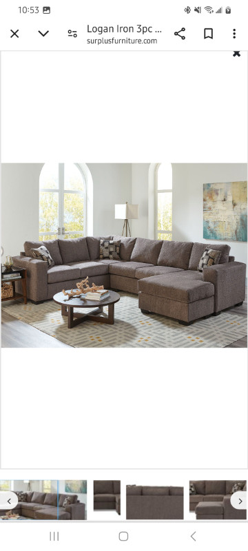 3 piece sectional in Couches & Futons in Ottawa