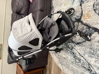 Bugaboo Bee 6 stroller with extra canopy and accessories, View more