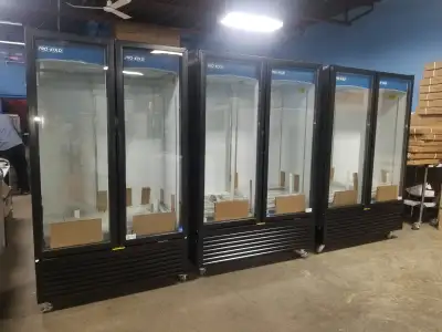 Pro-Kold VC-49 Double Door 54" Wide Display Refrigerator, View more