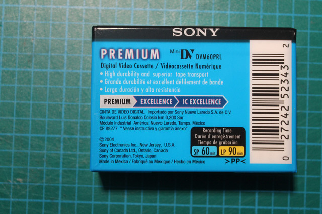 Cassettes Mini-DV dans Accessoires pour télé et vidéo  à Saint-Hyacinthe - Image 3