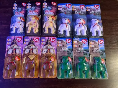 Ty McDonalds Beanie Bears / Toys 1999 Collection - ERROR TAGS 19, View more