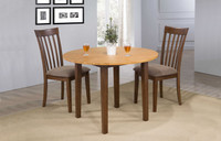 New Delfini Solid Wood Dropleaf Dinette