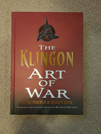 Klingon Art of War (Star Trek) hardcover book
