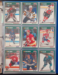 Série complète de cartes de hockey Score Traded 1991-92 NHL