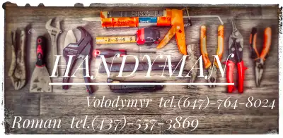 I offer my services as a handyman. Plumbing, floor installation (laminate, hardwood, vinyl) framing,...