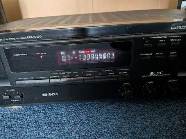 Denon DRA-375RD AM/FM RDS Stereo Receiver in Stereo Systems & Home Theatre in City of Toronto - Image 4