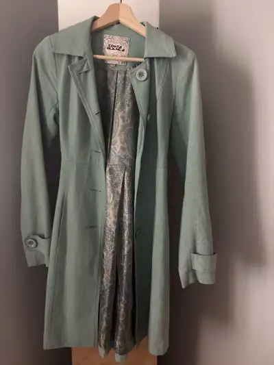 City Chic Trench Coat -Costa Blanca, View more