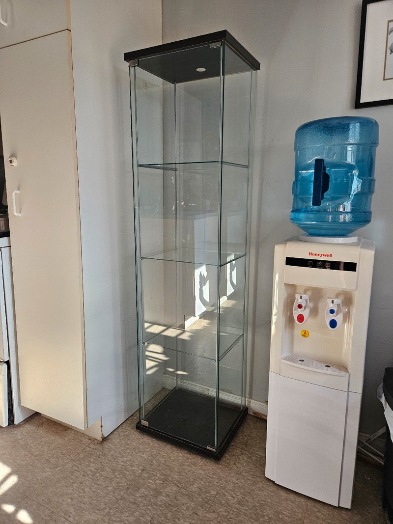 Ikea Detolf Glass Cabinet | Hutches & Display Cabinets | Cambridge | Kijiji