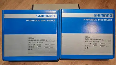 Shimano Deore M6120 Brakes (4-Piston) - Front & Rear -$150 each, View more