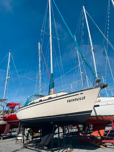 Hunter 30 1977 voilier sloop Prêt à naviguer! Immatriculé canadien taxes payées Entreposage payé jus...