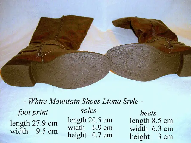 White Mountain knee hi boots, 9M-WC, brown, new, never worn in Women's - Shoes in City of Toronto - Image 10