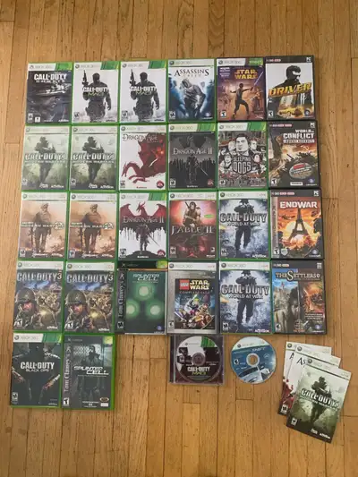 Lot de 22 jeux de Xbox et Xbox 360 (plus extra), View more
