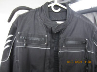 Mesh Black Motorcycle Jacket L