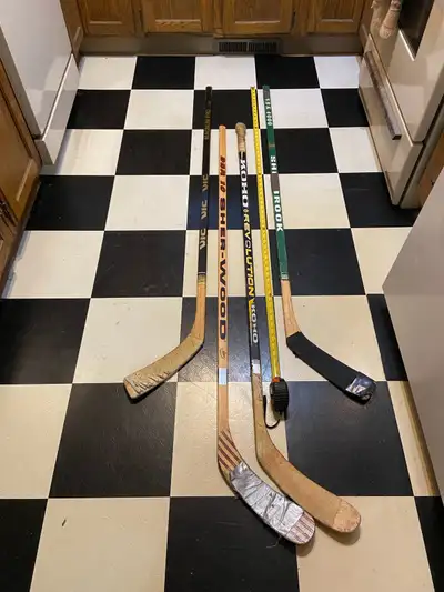 HOCKEY STICKS & PUCKS, View more
