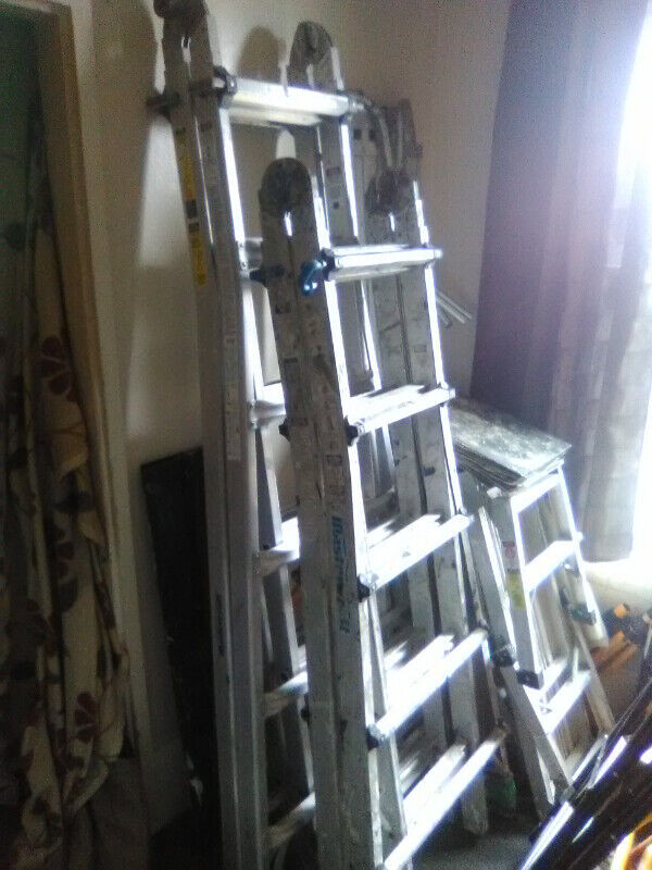 Brand ''New'' Mastercraft grade 1a multitask ladder, 25ft , Ladders