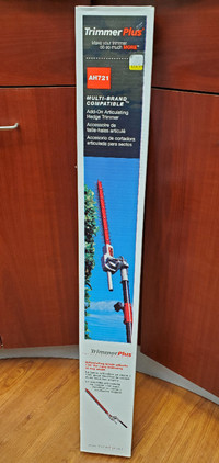 TrimmerPlus 22-inch Steel Dual Action Hedge Trimmer Attachment