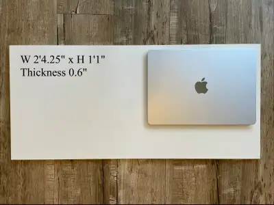 BRAND NEW - White Shelf Board, View more