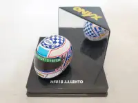 1:12 Diecast Onyx F1 Miniature Helmet J.J. Lehto Ford Benetton