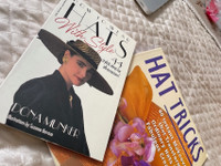 2 HAT BOOKS - HAT TRICKS - HATS WITH STYLE