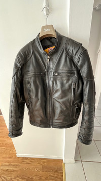 Black Leather Motorcycle Jacket