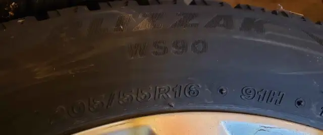 Blizzak WS90 Winter Tires in Tires & Rims in Dartmouth - Image 3