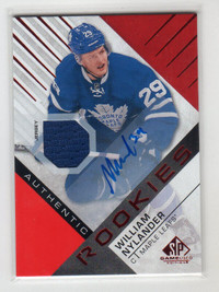 CARTE DE HOCKEY SP Game Used Red #110 William Nylander JSY AUTO