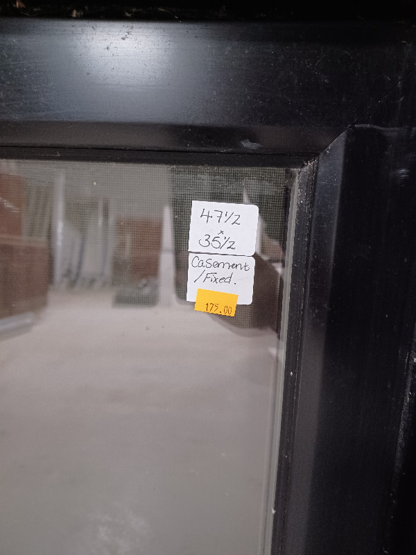 Black Window- 47 1/2 X 35 1/2 in Windows, Doors & Trim in Edmonton - Image 4