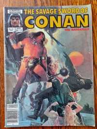 SAVAGE SWORD OF CONAN MAGAZINE #116 MARVEL 1985