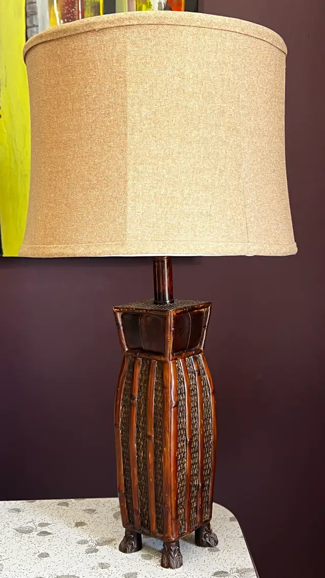 MCM Tiki Style Lamps in Indoor Lighting & Fans in Gatineau - Image 3