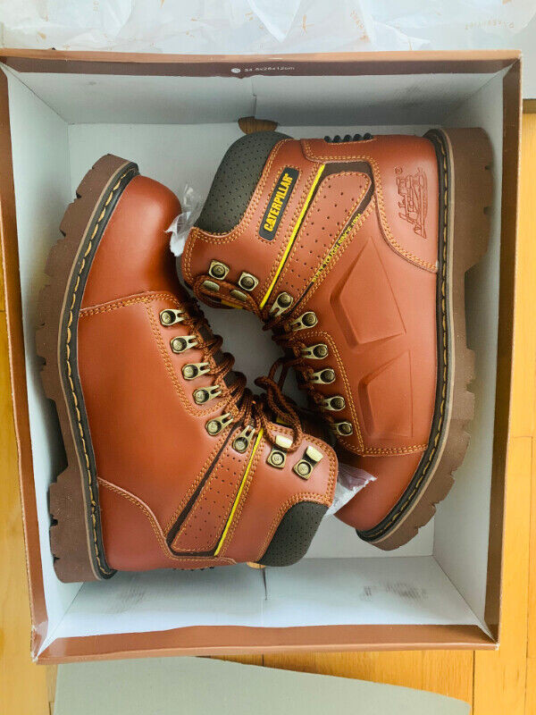 Mens Caterpillar Boots Size:8 - Color:Brown(Brand New Item) in Men's Shoes in Markham / York Region - Image 4