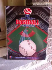 Post 1992 Super Star Series II Baseball Collector Album