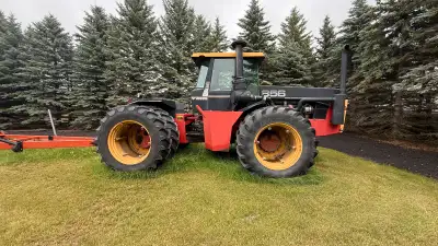 This Versatile 856 is a workhorse ready for your farm. This tractor has seen some action, so it's no...