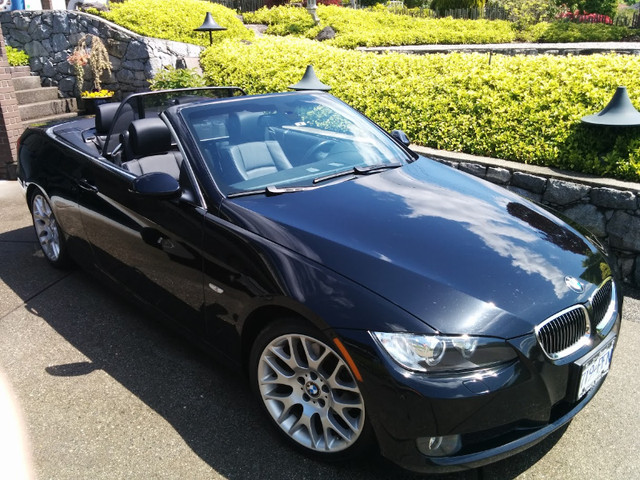 Immaculate 2007 Black BMW 328i cabrio for sale. in Cars & Trucks in Burnaby/New Westminster