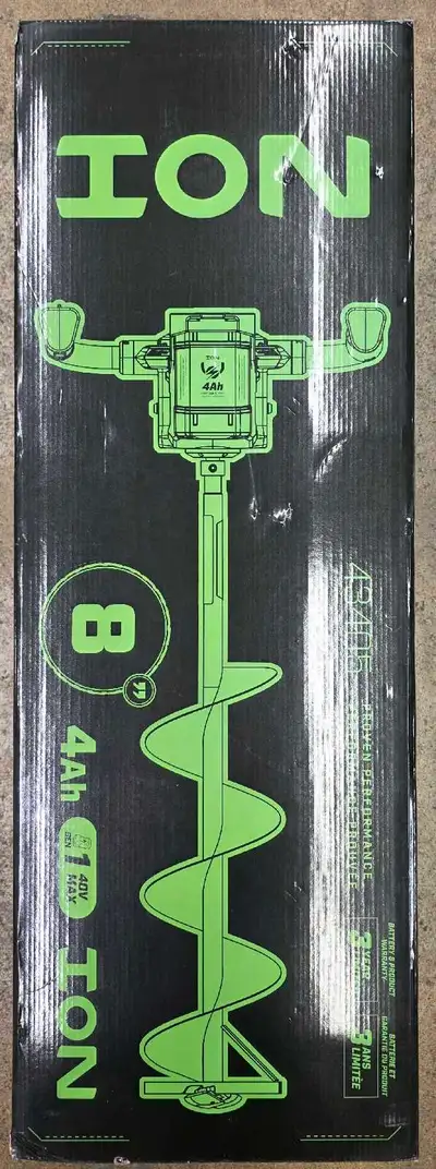 "NEW IN BOX" ION gives you big time 40V power and performance, with none of the hassles of gas or pr...
