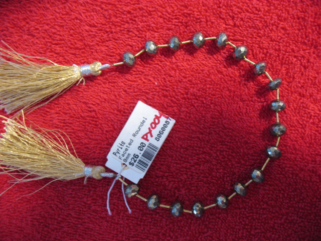 Pyrite Beads in Hobbies & Crafts in Calgary - Image 3