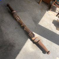 Antique Wooden Buggy Axle