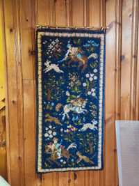 Vintage chinese wool rug