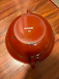 Vintage Riesswerke 32 Enamel Bowl
