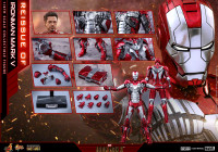 Iron Man Mark V 1:6 Scale Diecast Action Figure by Hot Toys