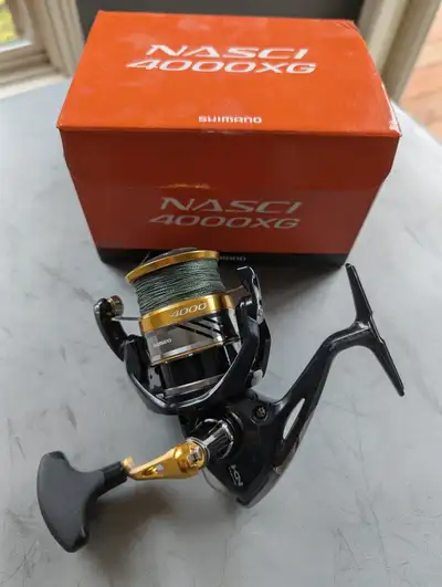 Shimano Nasci 4000XG Spinning Fishing Reel, View more