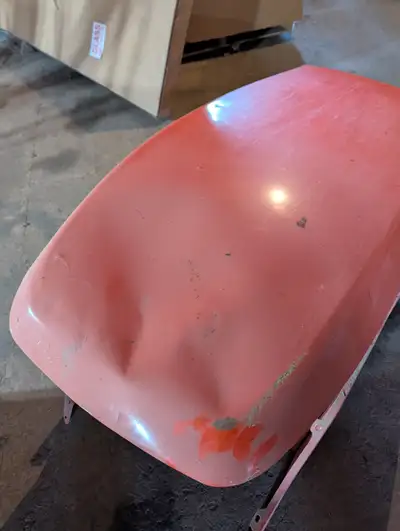 Used Metal Hood | Fits Kubota M6060 & M7060 Tractors | Part # 3C63197330 | Dented - Top Front | Aski...