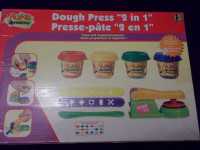 "Doh Press" by Art Academy (2-in-1 play doh type activity)