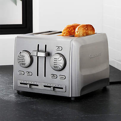 Cuisinart CPT-640C 4-Slice Metal Toaster, Stainless Steel, Silve