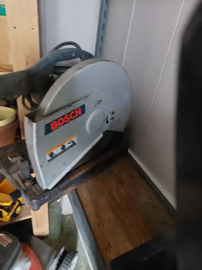 BOSCH metal cutting chop saw, View more