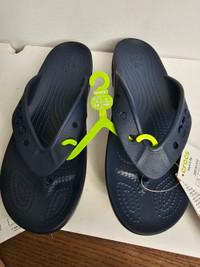 Crocs Baya II Flip Sandals | Size M7 / W9 | Navy Blue