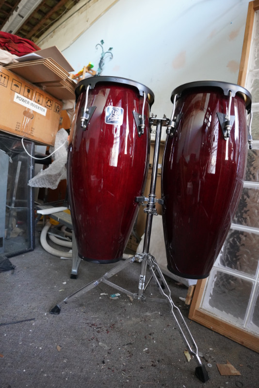 Pearl Vintage Wood Wood Conga Made Vintage in Vintage Japan