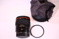 Canon EF 35mm f/1.4 L USM Lens + Filter