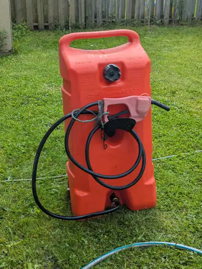 Works well but no longer use. Flow runs on gravity no motor in pump.