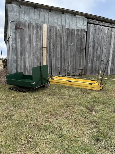 Ideal for rides or for transporting materials to ice fishing huts and winter cabins. The yellow slei...