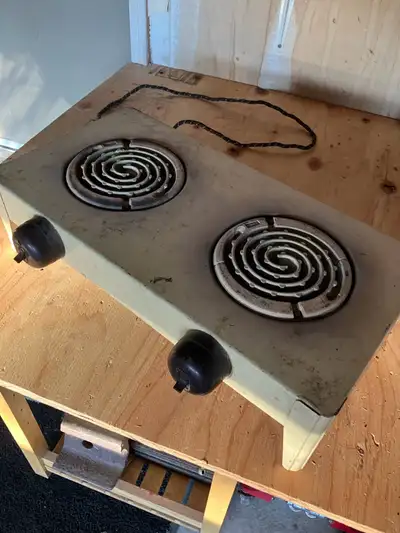 vintage hot plate / stove, View more